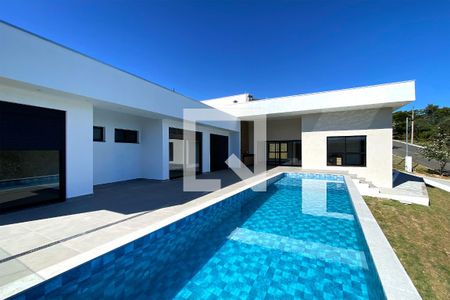 Piscina de casa de condomínio à venda com 3 quartos, 330m² em Gran Royalle Casa Branca, Brumadinho