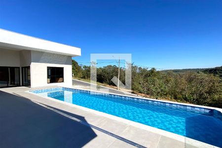 Piscina de casa de condomínio à venda com 3 quartos, 330m² em Gran Royalle Casa Branca, Brumadinho