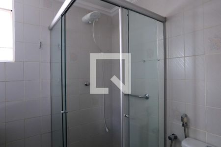 Banheiro da Suíte de apartamento à venda com 3 quartos, 90m² em Silveira, Belo Horizonte