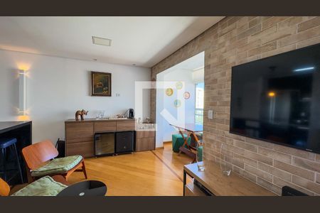 Sala de apartamento para alugar com 2 quartos, 55m² em Cidade Monções, São Paulo