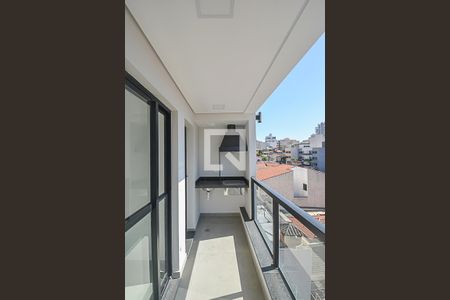 Varanda gourmet de apartamento à venda com 2 quartos, 58m² em Jardim do Mar, São Bernardo do Campo