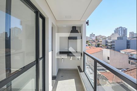 Varanda gourmet de apartamento à venda com 2 quartos, 58m² em Jardim do Mar, São Bernardo do Campo