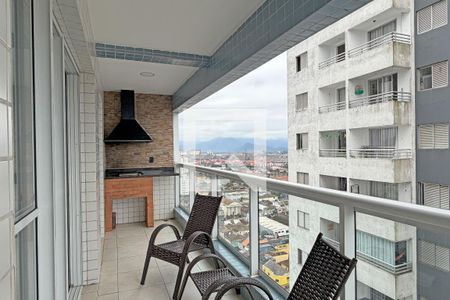 Varanda da Sala de apartamento para alugar com 2 quartos, 82m² em Boqueirão, Santos