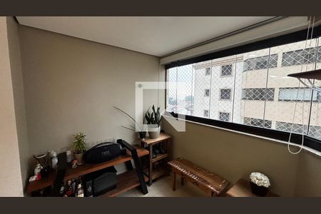Sala - Sala de Jantar Varanda de apartamento à venda com 3 quartos, 106m² em Vila Gilda, Santo André