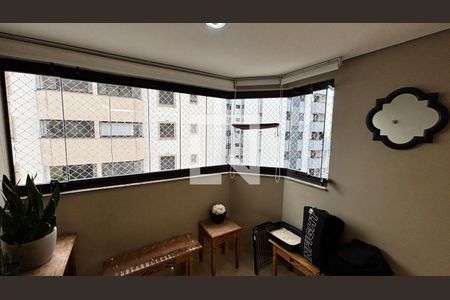 Sala - Sala de Jantar Varanda de apartamento à venda com 3 quartos, 106m² em Vila Gilda, Santo André