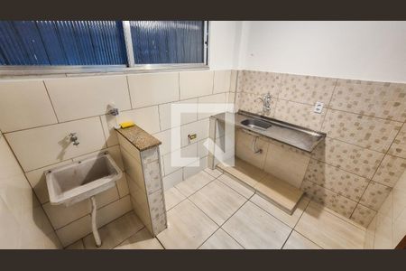 Cozinha e Área de Serviço de apartamento à venda com 2 quartos, 46m² em Irajá, Rio de Janeiro
