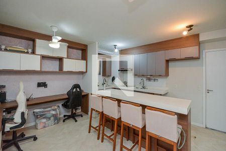 Sala/Cozinha de apartamento para alugar com 1 quarto, 33m² em Socorro, São Paulo