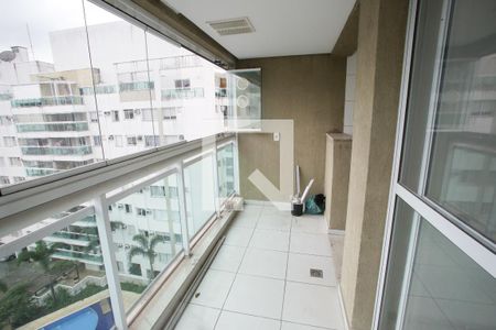 Varanda da Sala de apartamento à venda com 3 quartos, 128m² em Pechincha, Rio de Janeiro