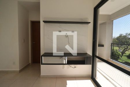 Sala de apartamento para alugar com 1 quarto, 45m² em Vila do Golfe, Ribeirão Preto