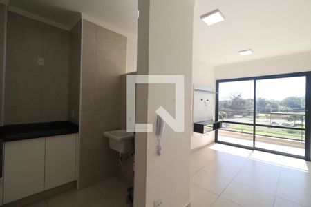 Sala de apartamento para alugar com 1 quarto, 45m² em Vila do Golfe, Ribeirão Preto