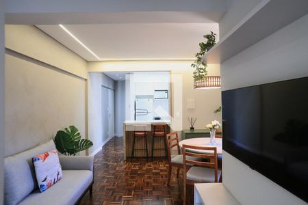 Sala de apartamento para alugar com 2 quartos, 59m² em Floresta, Belo Horizonte