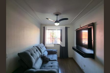 Sala  de apartamento à venda com 1 quarto, 42m² em Jardim Cocaia, Guarulhos