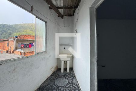 Área de serviço de casa para alugar com 1 quarto, 70m² em Jardim Nascimento, São Bernardo do Campo
