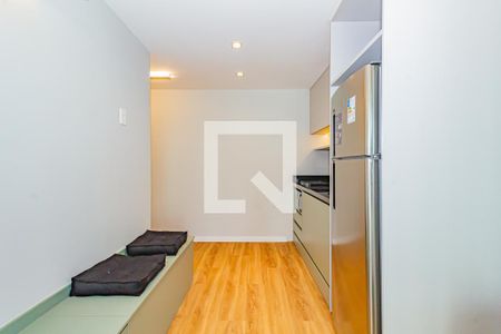 Cozinha de kitnet/studio para alugar com 1 quarto, 31m² em Cidade Monções, São Paulo