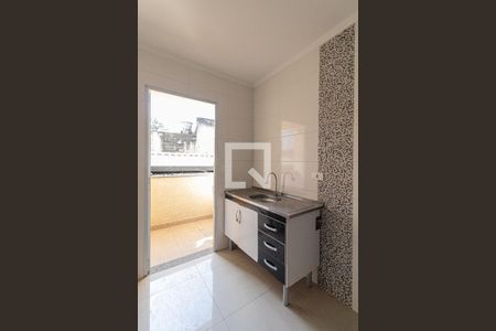 Sala e Cozinha  de apartamento para alugar com 2 quartos, 42m² em Jardim Lideranca, São Paulo