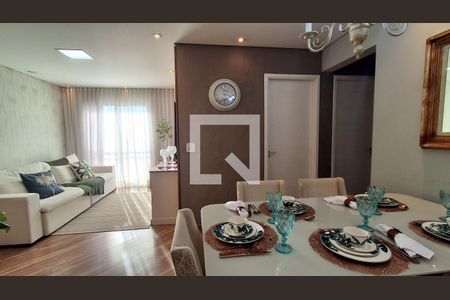 Sala de apartamento à venda com 3 quartos, 68m² em Barcelona, São Caetano do Sul