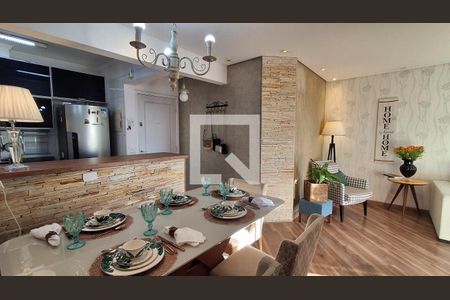 Sala de apartamento à venda com 3 quartos, 68m² em Barcelona, São Caetano do Sul