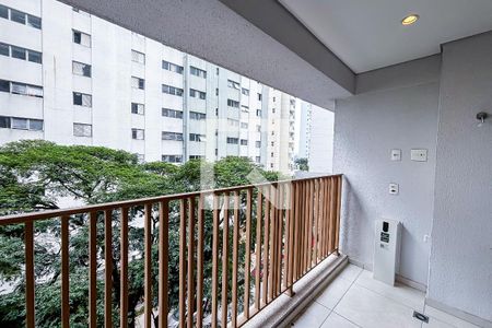 Varanda do Studio de kitnet/studio para alugar com 1 quarto, 26m² em Sumarezinho, São Paulo