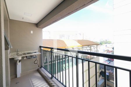 Varanda Gourmet de apartamento à venda com 2 quartos, 67m² em Centro, São Caetano do Sul