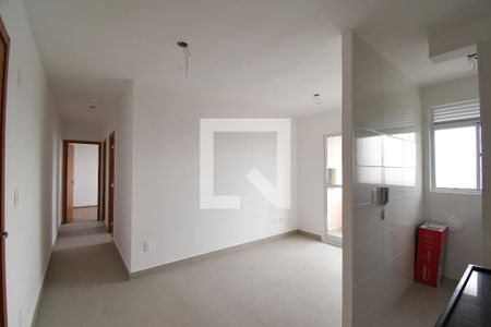 Sala e Cozinha de apartamento para alugar com 2 quartos, 47m² em Bairro Alto, Curitiba