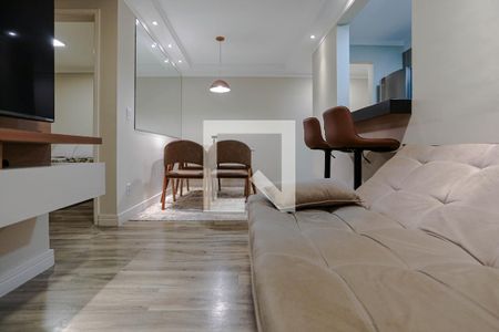 Sala de apartamento para alugar com 2 quartos, 48m² em Vila Mogilar, Mogi das Cruzes