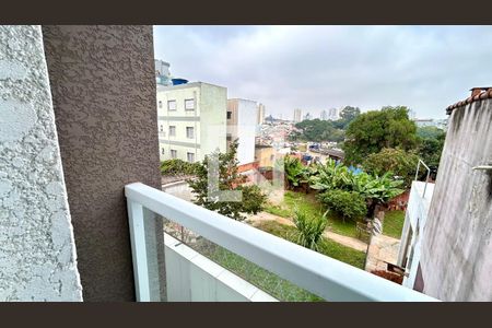 Varanda da Sala de apartamento à venda com 2 quartos, 53m² em Vila Progresso, Guarulhos