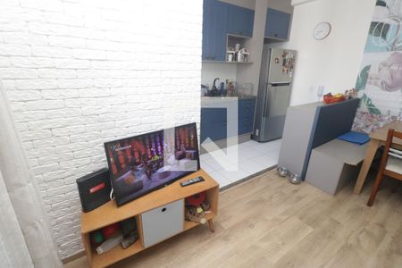 Sala de apartamento à venda com 2 quartos, 39m² em Santa Maria, Santo André