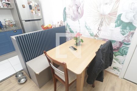 Sala de Jantar de apartamento à venda com 2 quartos, 39m² em Santa Maria, Santo André