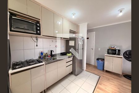 Cozinha de apartamento à venda com 2 quartos, 45m² em Jardim Promeca, Várzea Paulista