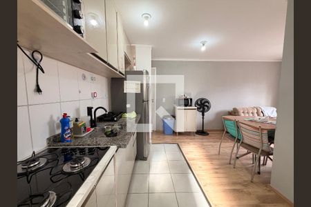 Cozinha de apartamento à venda com 2 quartos, 45m² em Jardim Promeca, Várzea Paulista