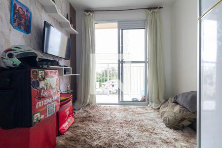 Sala, Cozinha e Área de Serviço de apartamento para alugar com 1 quarto, 27m² em Guaiauna, São Paulo