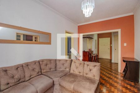 Sala de Estar de apartamento à venda com 2 quartos, 75m² em Petrópolis, Porto Alegre
