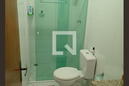 Banheiro de apartamento à venda com 2 quartos, 63m² em Jardim Santo Alberto, Santo André