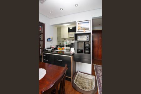 Cozinha  de apartamento à venda com 3 quartos, 80m² em Jardim Monte Kemel, São Paulo