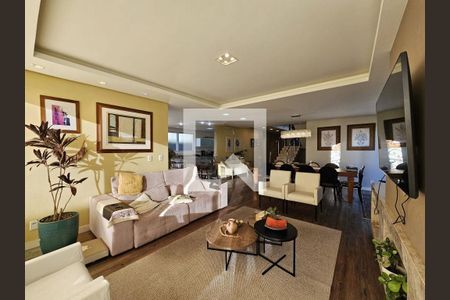 Sala de casa de condomínio para alugar com 3 quartos, 360m² em Neópolis, Gravataí