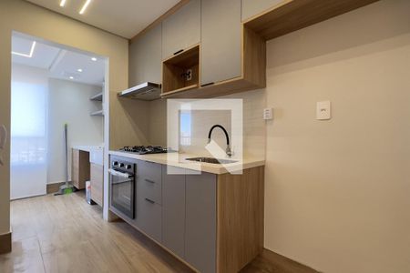 Cozinha e Área de Serviço de apartamento para alugar com 2 quartos, 55m² em Vila das Bandeiras, Guarulhos