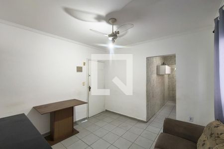 Sala de apartamento para alugar com 1 quarto, 40m² em Cidade Ocian, Praia Grande