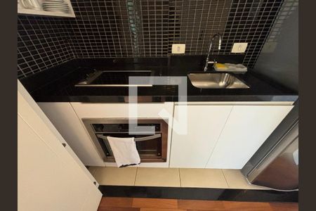Sala/Cozinha de apartamento à venda com 1 quarto, 40m² em Vila Olímpia, São Paulo
