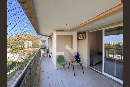 Varanda de apartamento para alugar com 2 quartos, 75m² em Recreio dos Bandeirantes, Rio de Janeiro
