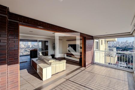 Varanda da Sala de apartamento para alugar com 3 quartos, 150m² em Vila Mariana, São Paulo