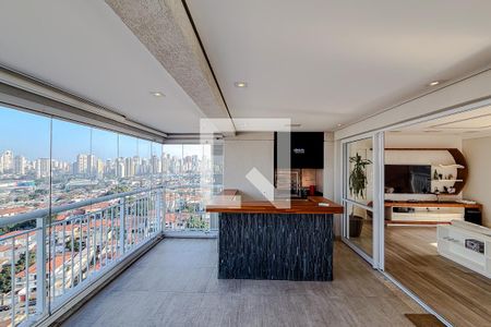 Varanda da Sala de apartamento para alugar com 3 quartos, 150m² em Vila Mariana, São Paulo