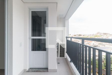 Varanda da Sala de apartamento para alugar com 2 quartos, 57m² em Vila Oliveira, Mogi das Cruzes