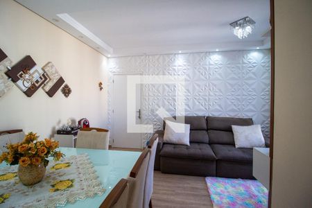 Sala de apartamento para alugar com 2 quartos, 56m² em Jardim São Carlos, Sorocaba