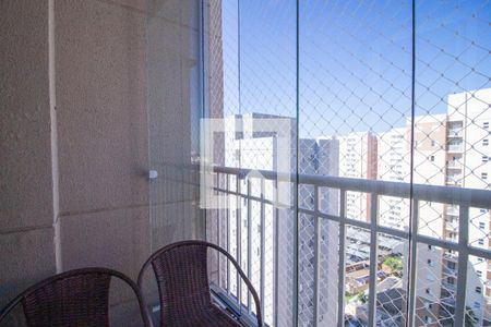 Varanda da Sala de apartamento para alugar com 2 quartos, 56m² em Jardim São Carlos, Sorocaba