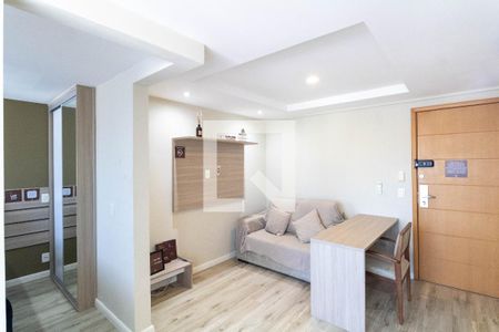 Sala/Cozinha de apartamento à venda com 1 quarto, 35m² em Campo Grande, Rio de Janeiro