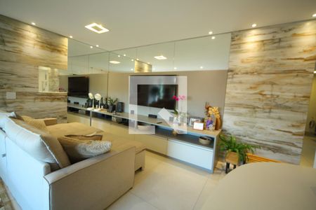 Sala de apartamento à venda com 2 quartos, 116m² em Baeta Neves, São Bernardo do Campo