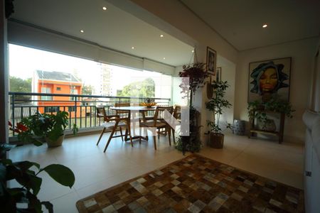 Varanda da Sala de apartamento à venda com 2 quartos, 116m² em Baeta Neves, São Bernardo do Campo