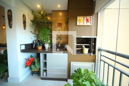 Varanda da Sala de apartamento à venda com 2 quartos, 116m² em Baeta Neves, São Bernardo do Campo