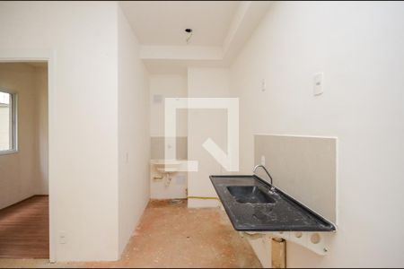 Cozinha de apartamento à venda com 2 quartos, 51m² em Parque Panamericano, São Paulo