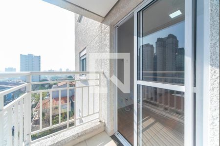 Varanda da Sala de apartamento para alugar com 2 quartos, 50m² em Vila Leopoldina, Santo André